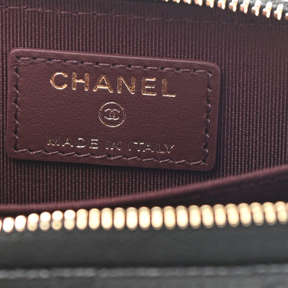 Chanel Caviar Quilted Classic Zipped Coin Purse Black 6 of 8
