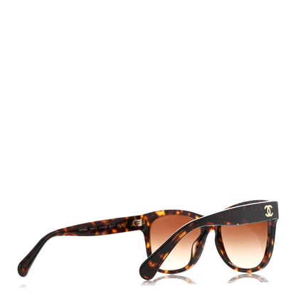 Chanel Acetate Runway Square Sunglasses 5380-A Dark Tortoise 4 of 8