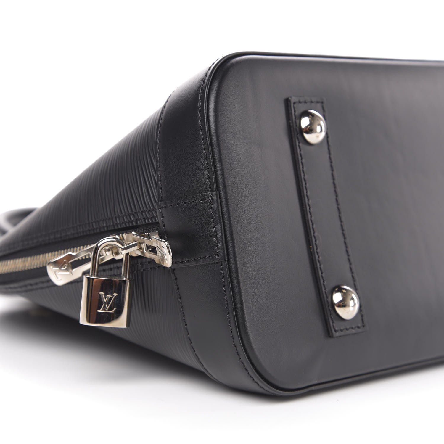 Louis Vuitton Epi Alma PM Black 7 of 9