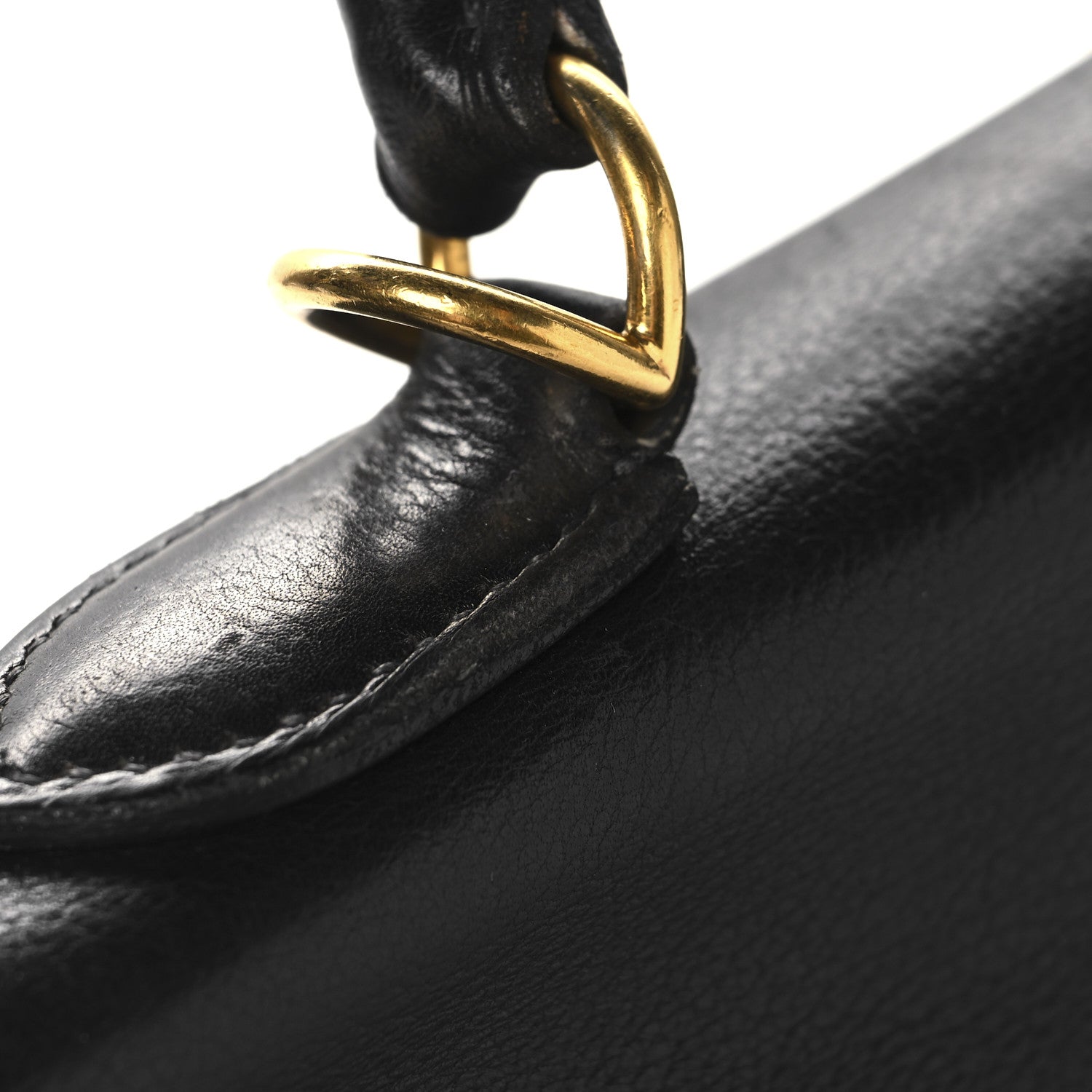 Hermes Evergrain Kelly Retourne 32 Black 21 of 21