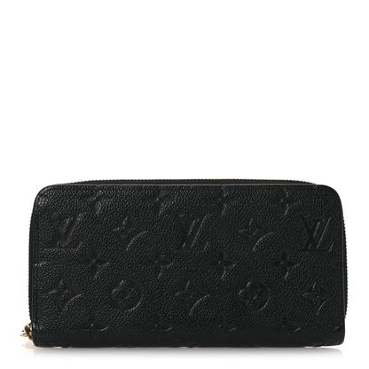 Louis Vuitton Empreinte Zippy Wallet Black 1 of 7