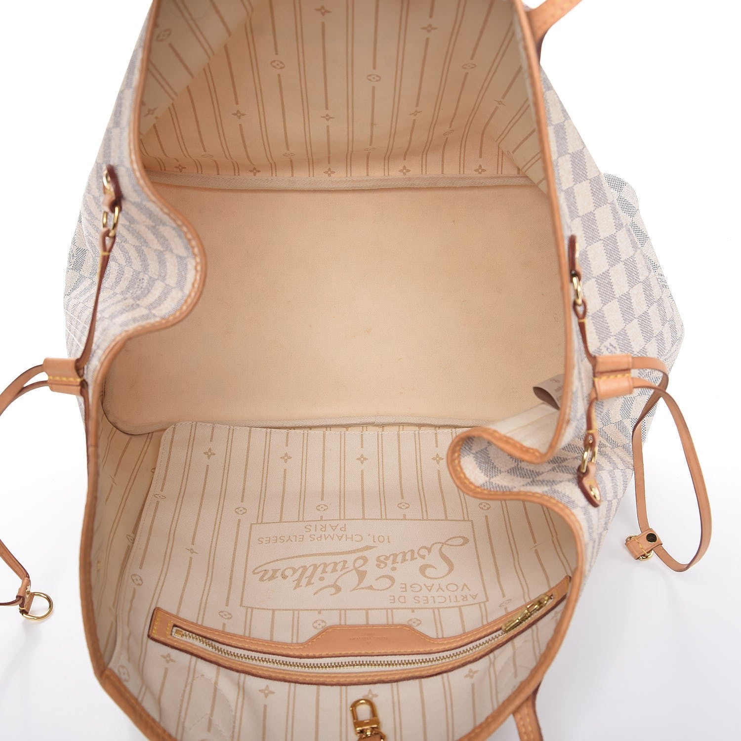 Louis Vuitton Damier Azur Neverfull GM 5 of 16