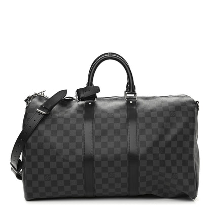 Louis Vuitton Damier Graphite Keepall Bandouliere 45 1 of 9