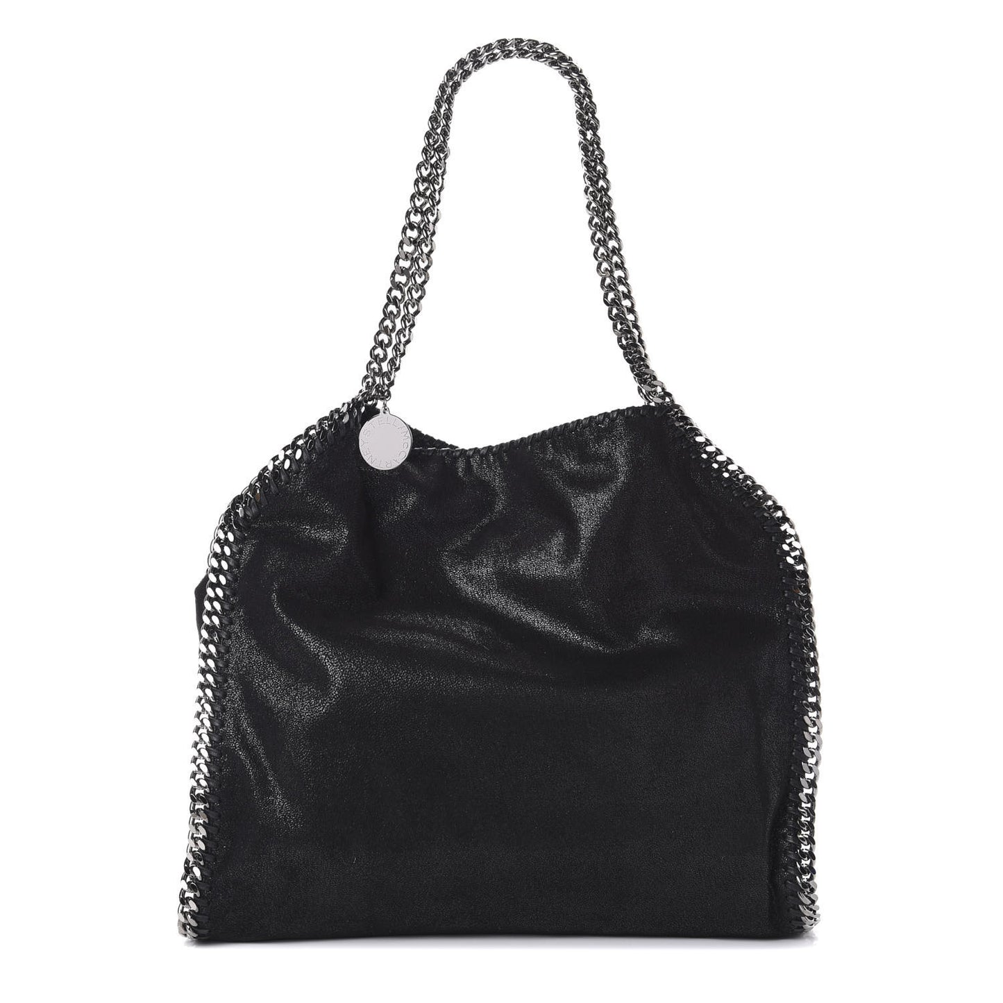 Shaggy Deer Small Falabella Tote Black