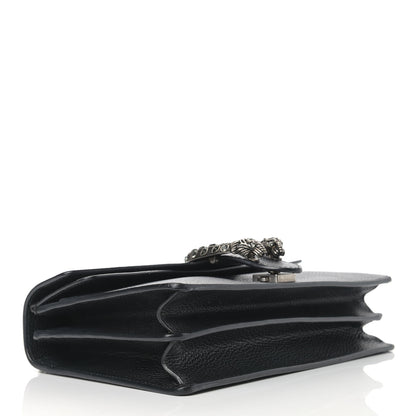 Gucci Pebbled Calfskin Small Dionysus Shoulder Bag Black 4 of 12