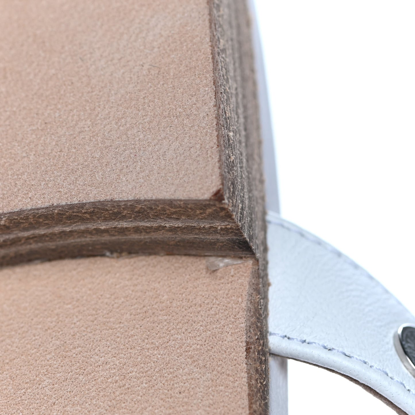 Nappa Amalfi Sandals 38 White Gris Argente