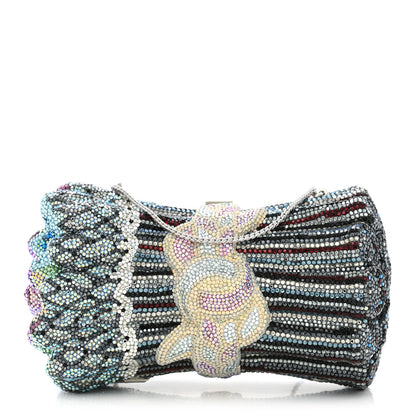 Judith Leiber Swarovski Crystal Bouquet Clutch Multicolor 2 of 12