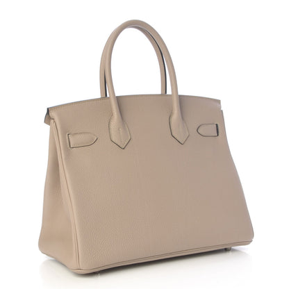 Hermes Togo Birkin 30 Gris Tourterelle 4 of 33