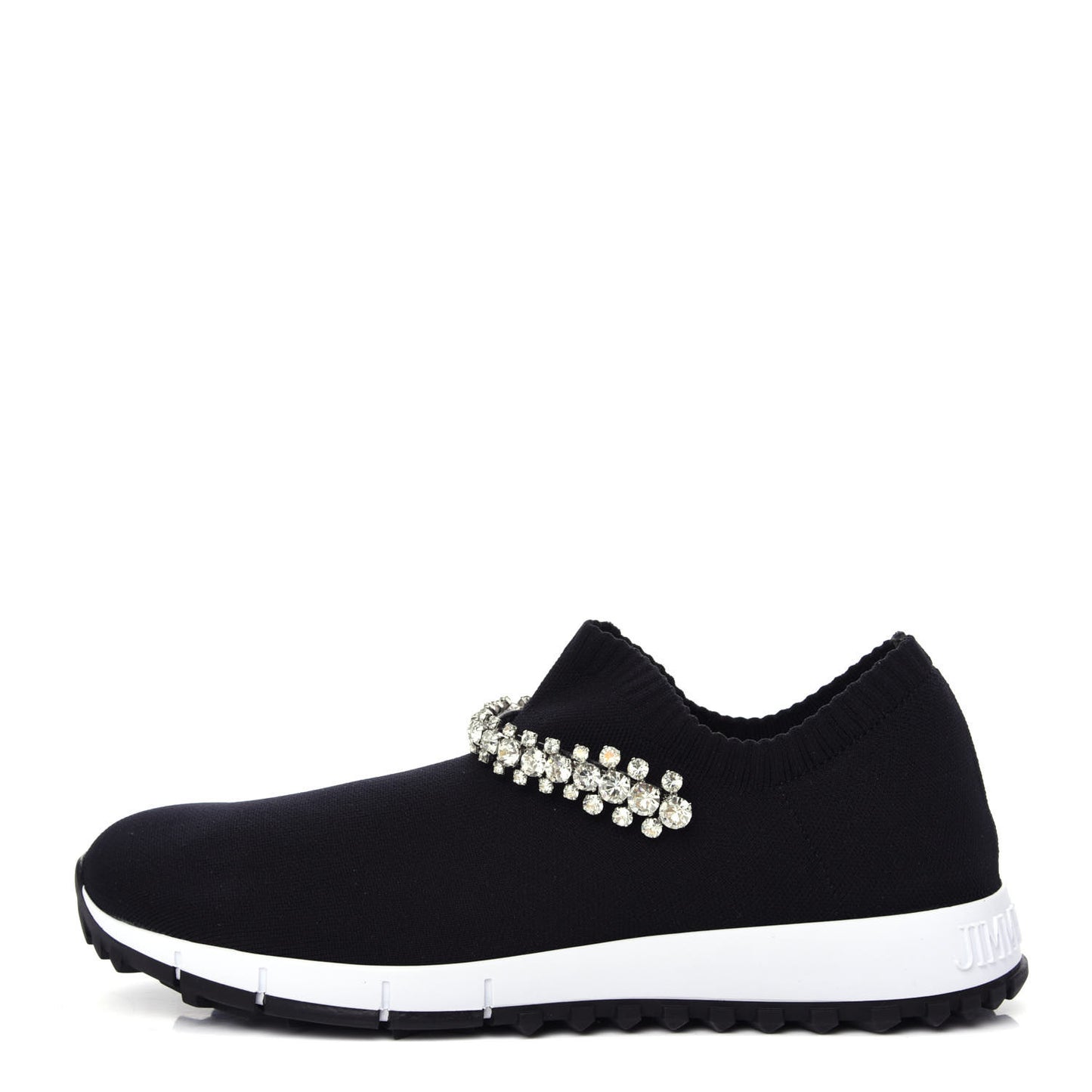 Knit Crystal Verona Sneaker 37.5 Black