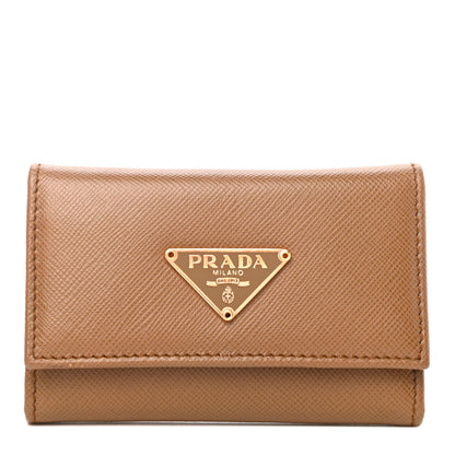 Prada Saffiano 6 Key Holder Sughero 1 of 6