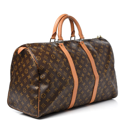 Louis Vuitton Monogram Keepall 50 3 of 13