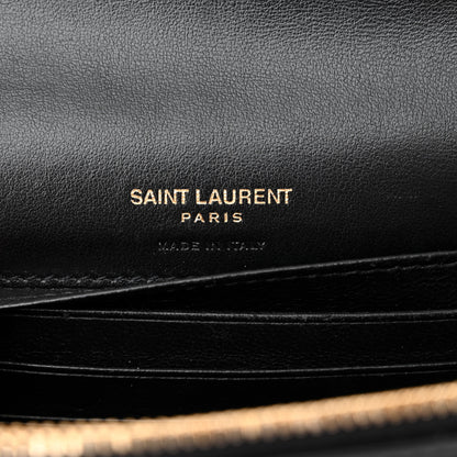 Saint Laurent Smooth Calfskin Monogram Kate Belt Bag Black 6 of 11