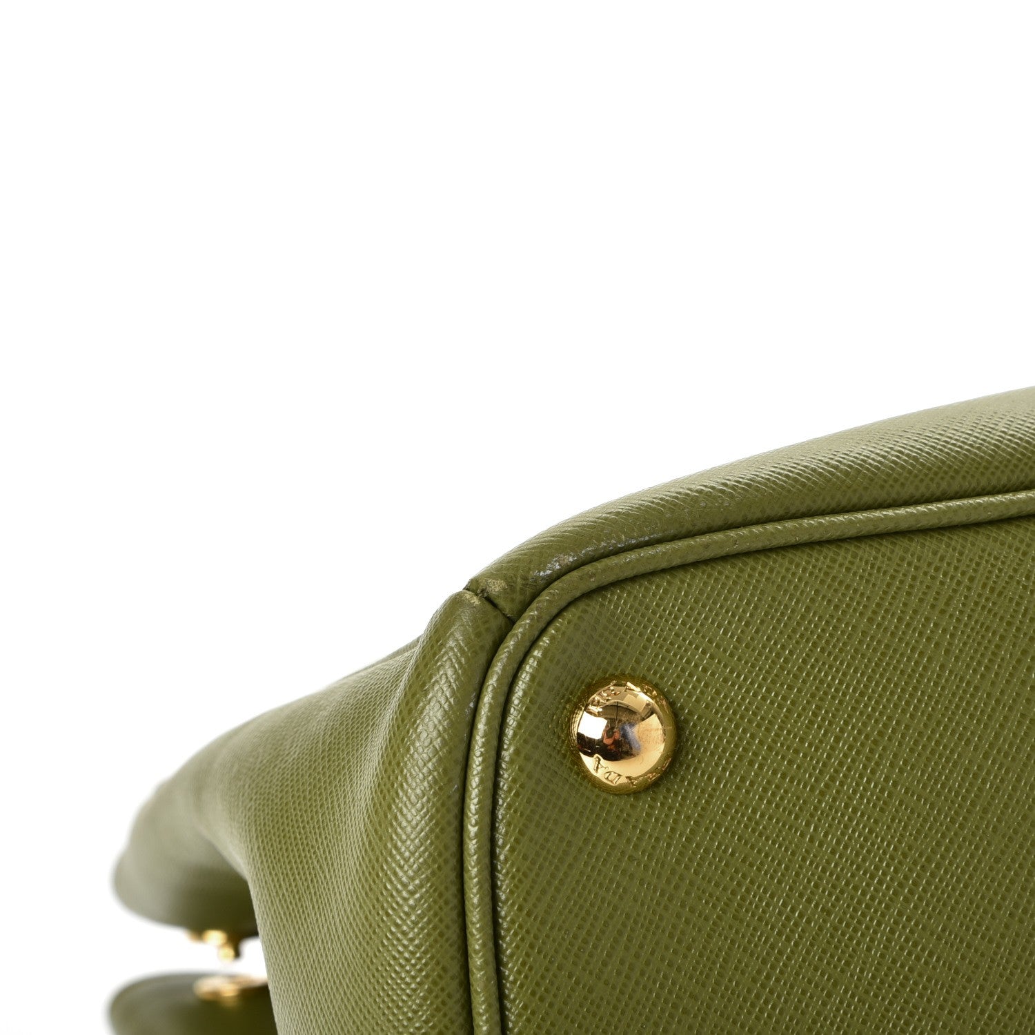 Prada Saffiano Lux Large Tote Edera 9 of 14
