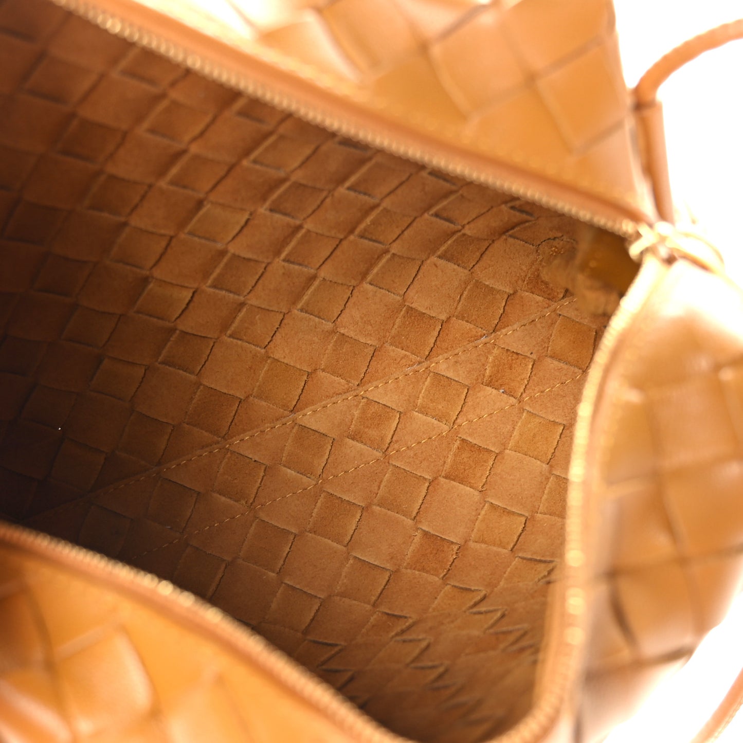 Nappa Intrecciato Small Loop Camera Bag Cob