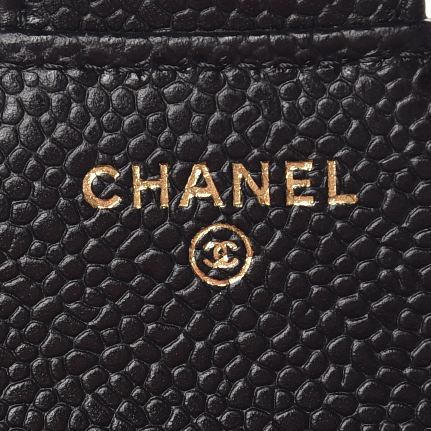 Chanel Caviar Quilted Compact Flap Wallet Black 6 of 9