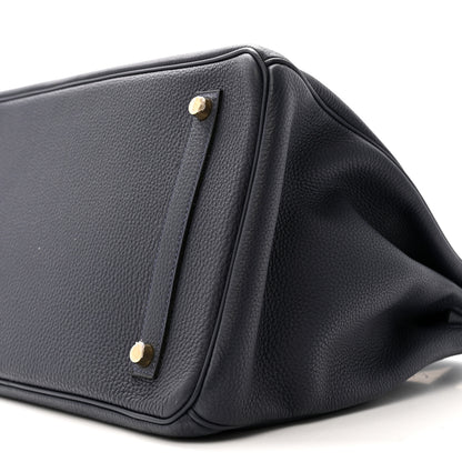 Hermes Togo Birkin 35 Bleu Nuit 10 of 13