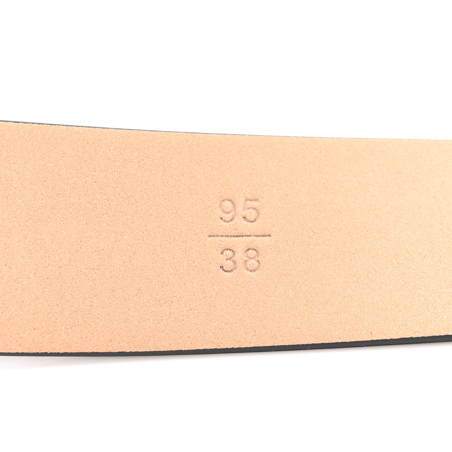 Chanel Calfskin Belt 95 38 Black 6 of 7