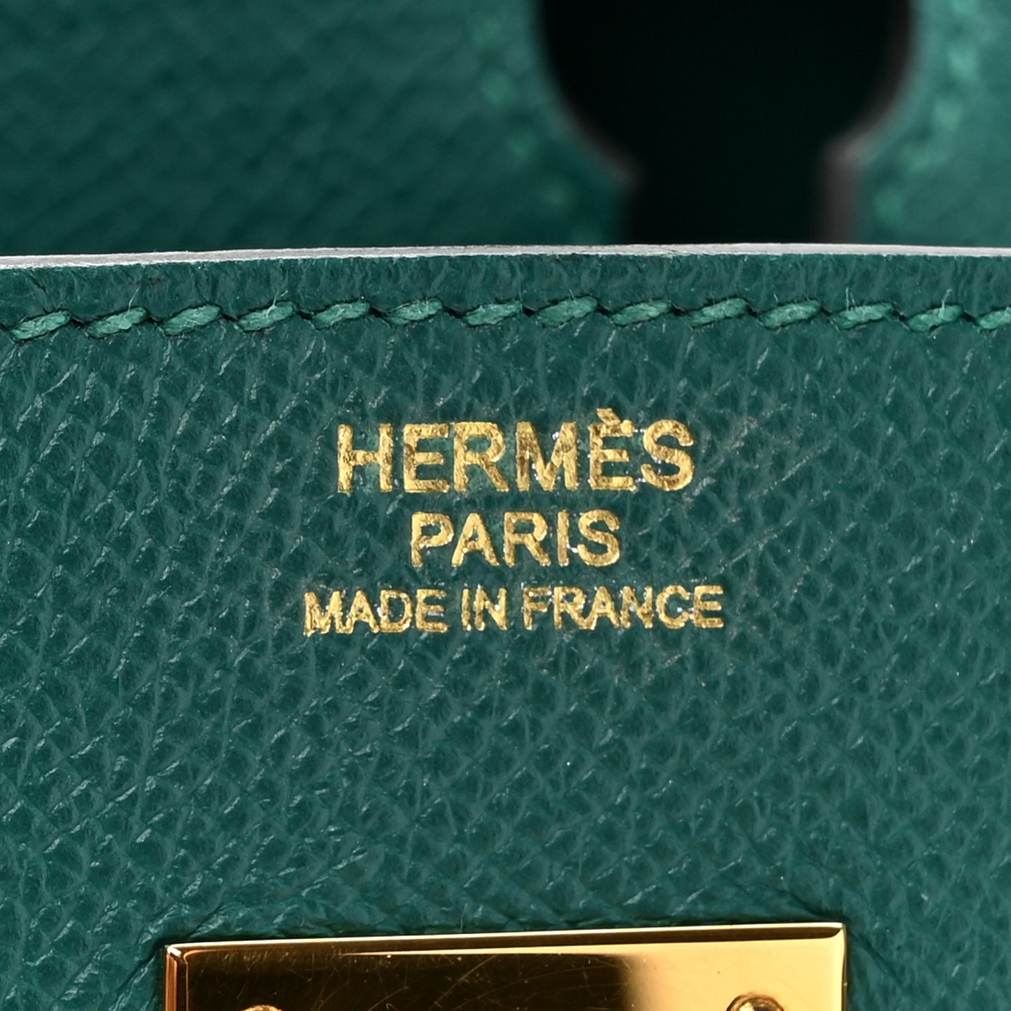 Epsom Birkin 30 Vert Jade