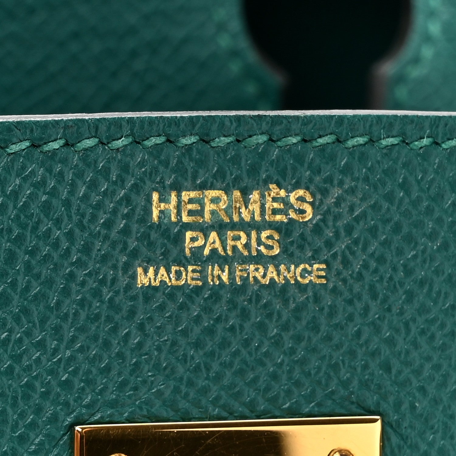 Hermes Epsom Birkin 30 Vert Jade 6 of 18