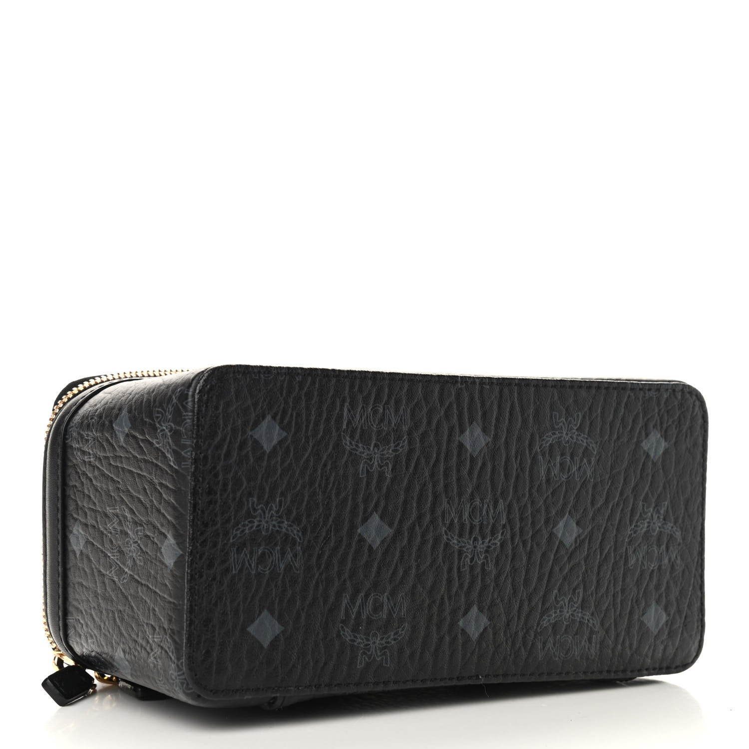 MCM Visetos Vanity Case Black 4 of 9