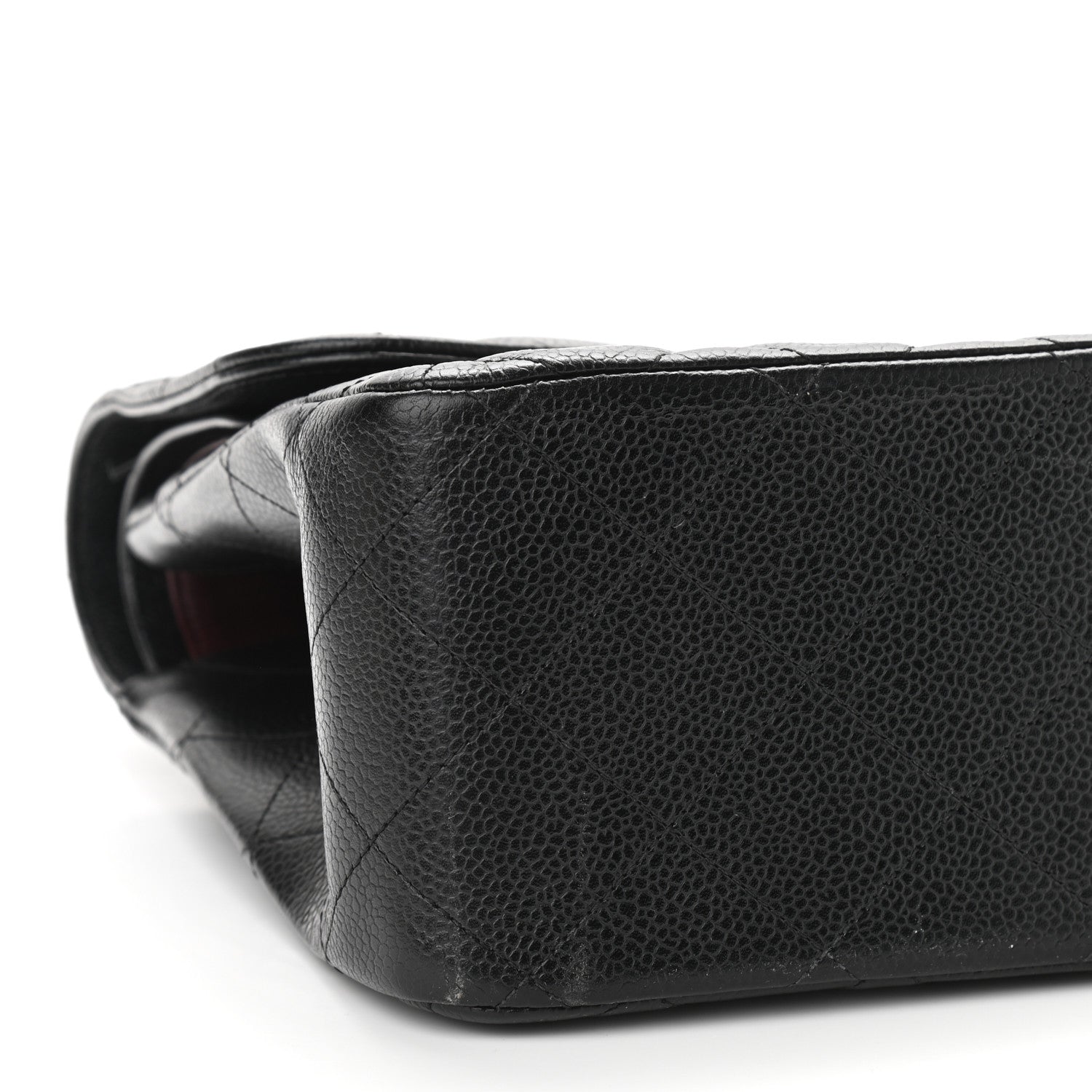Chanel Caviar Quilted Jumbo Double Flap Black 11 of 14