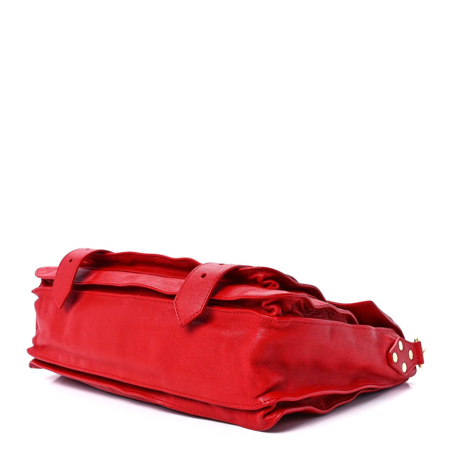 Proenza Schouler Lambskin Medium PS1 Satchel Bright Red 11 of 16