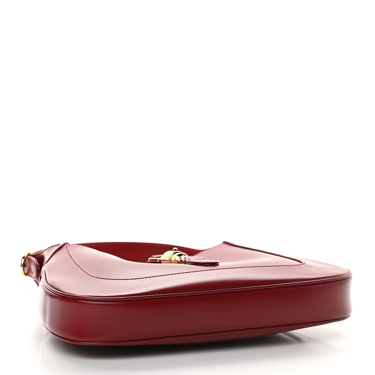 Gucci Boarded Dyana Lux Calfskin Small Jackie 1961 Hobo New Cherry Red 4 of 9