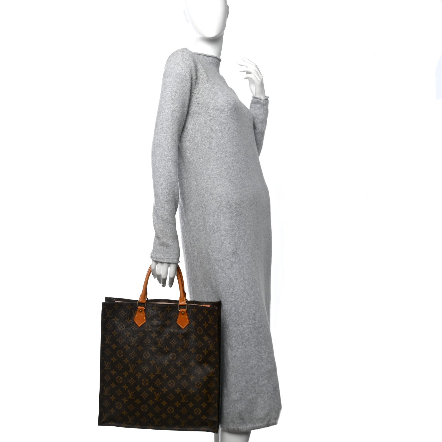 Louis Vuitton Monogram Sac Plat 3 of 12