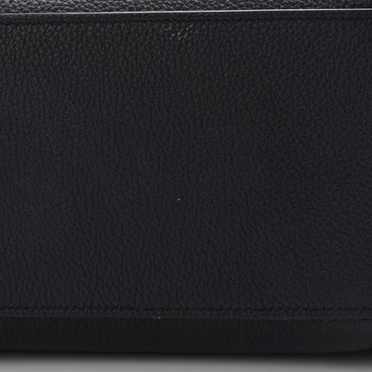 Celine Drummed Calfskin Micro Luggage Midnight 10 of 10