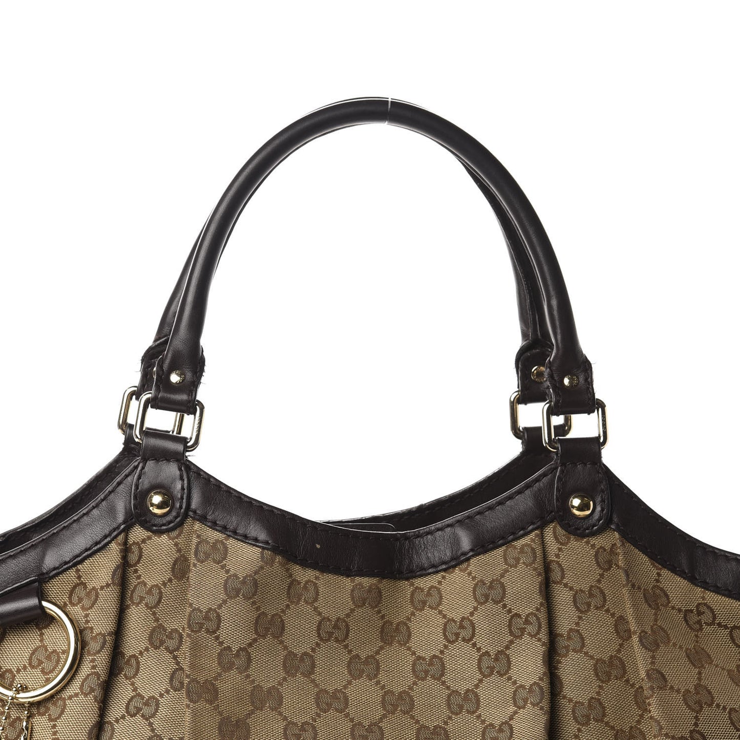 Monogram Large Sukey Tote Dark Brown