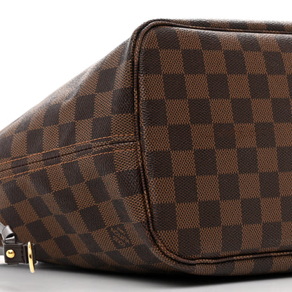 Louis Vuitton Damier Ebene Neo Neverfull MM Rose Ballerine 9 of 10