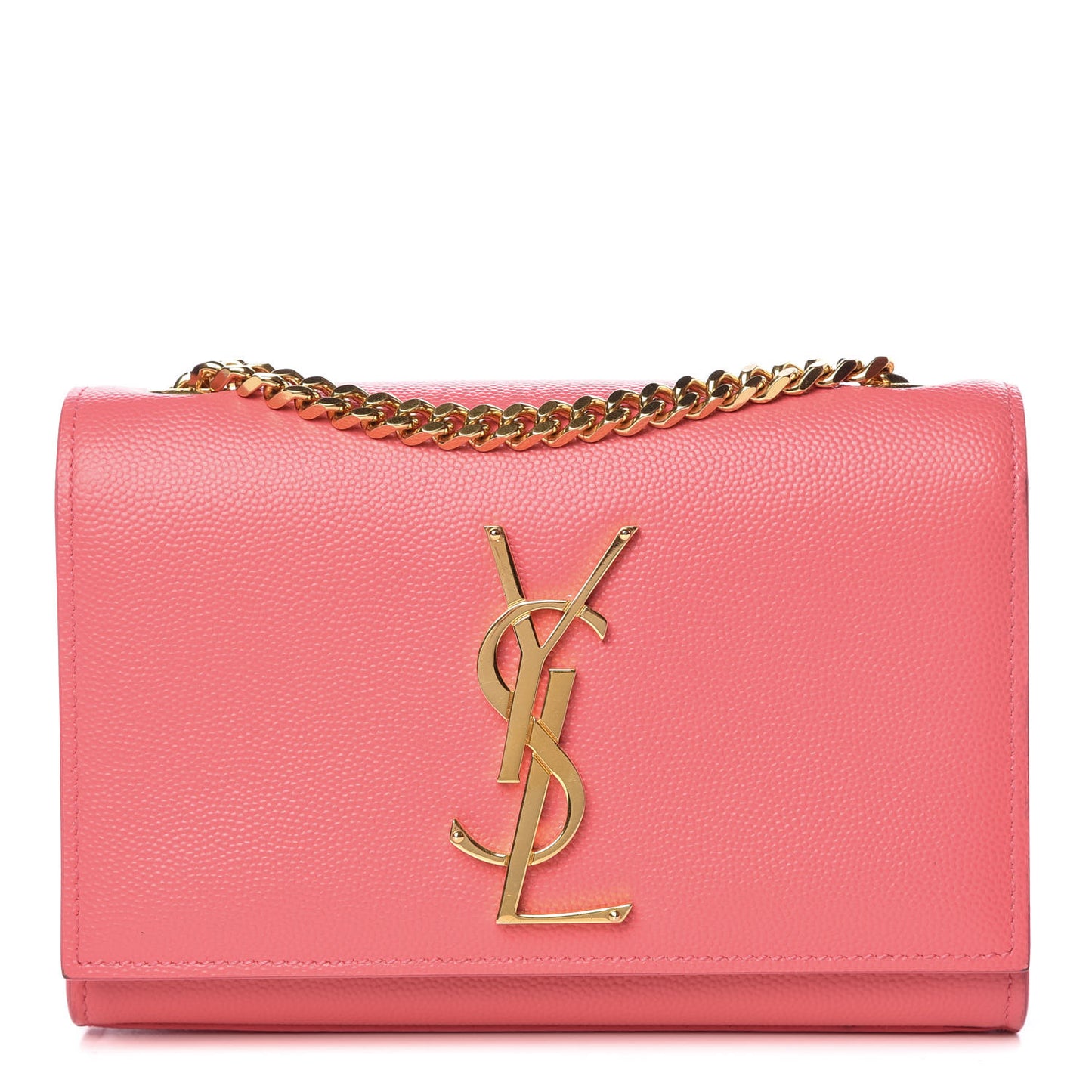 Grain De Poudre Small Monogram Kate Satchel Rose Clair