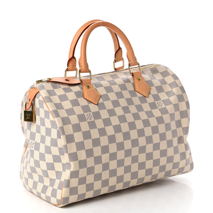 Louis Vuitton Damier Azur Speedy 30 3 of 10