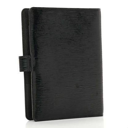 Louis Vuitton Electric Epi Medium Ring Agenda Black 3 of 9