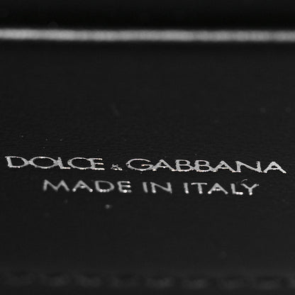 Dolce & Gabbana Polished Calfskin Patchwork Zebra 3.5 Crossbody Bag Black White 6 of 8