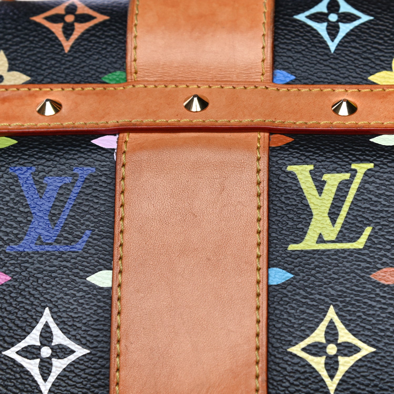 Louis Vuitton Monogram Multicolor Murakami Eye Love You Black 18 of 40