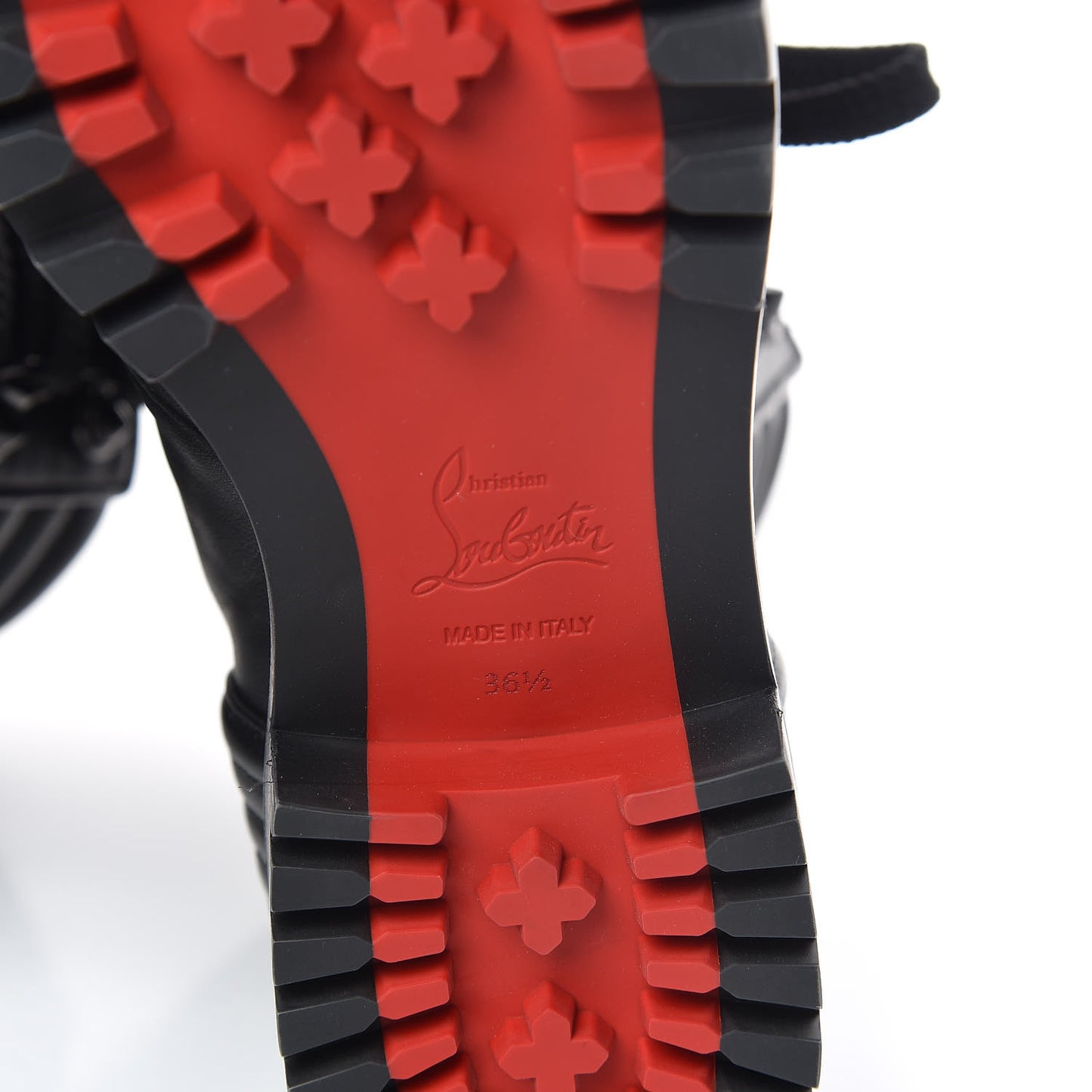 Nappa Mad Flat Boots 36.5 Black