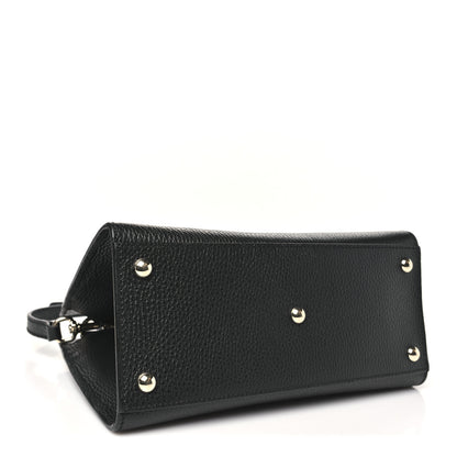 Gucci Dollar Calfskin Medium Soho Top Handle Satchel Black 4 of 10