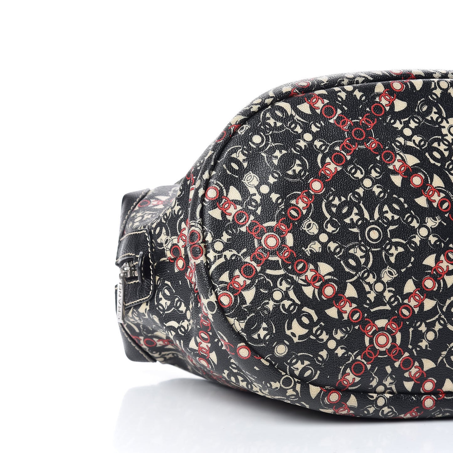 Coated Canvas Coco Bowler Black
