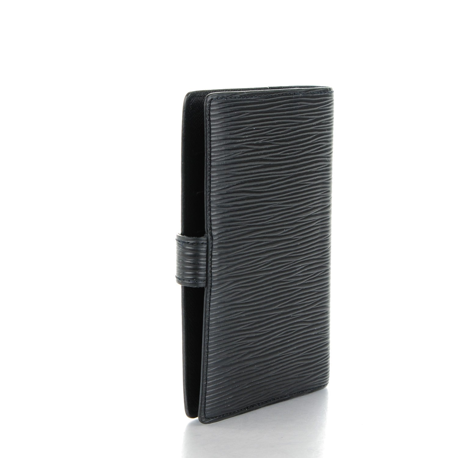 Louis Vuitton Epi Small Ring Agenda Cover Black 3 of 8