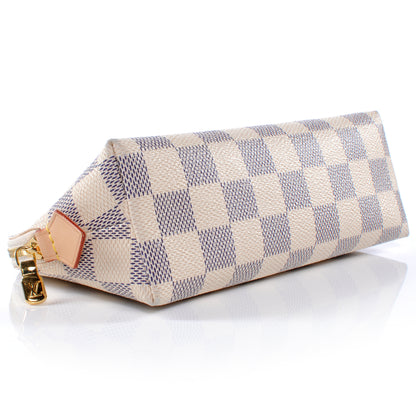 Louis Vuitton Damier Azur Cosmetic Pouch 3 of 6