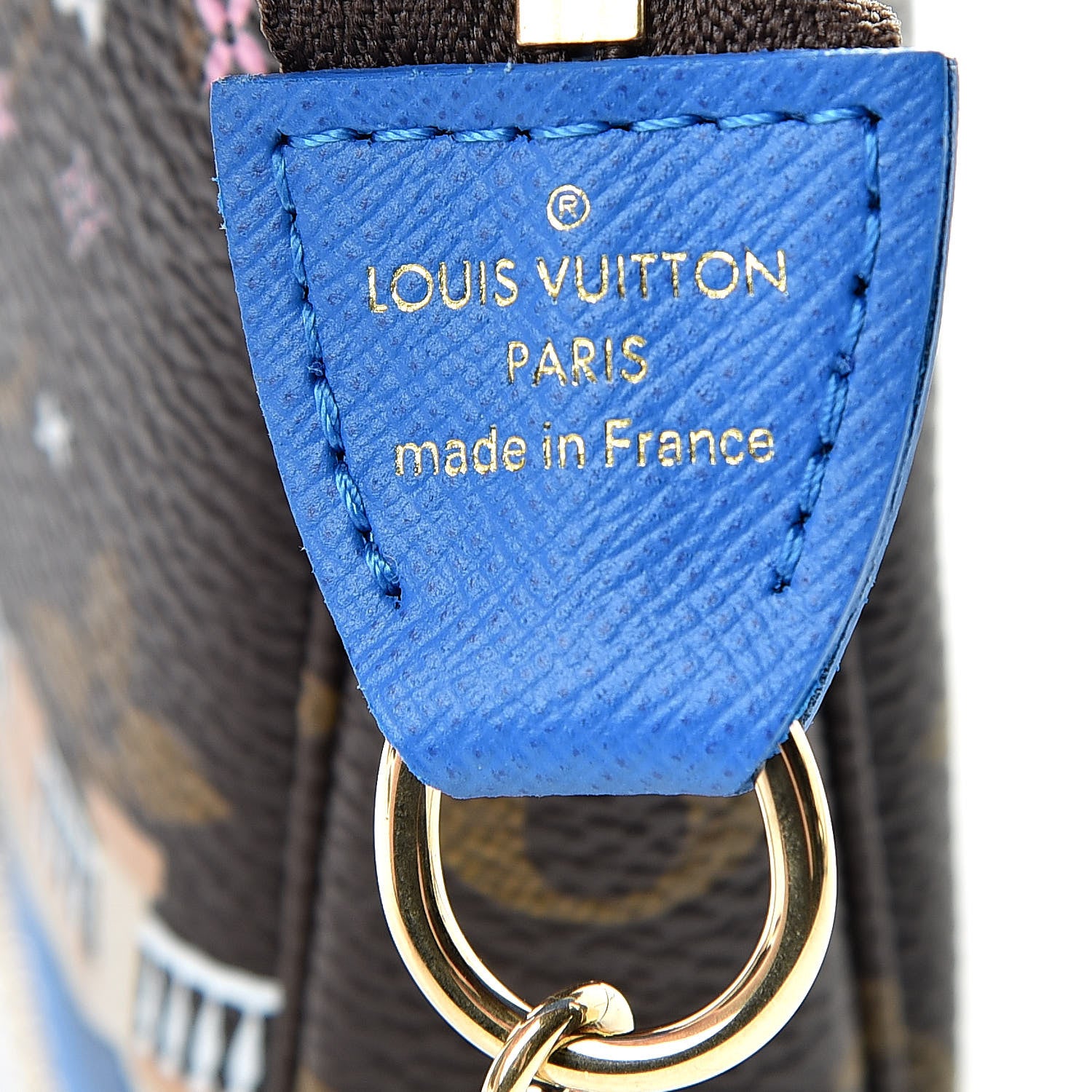 Louis Vuitton Monogram 2019 Christmas Animation Mini Venice Pochette Accessories Blue 6 of 8