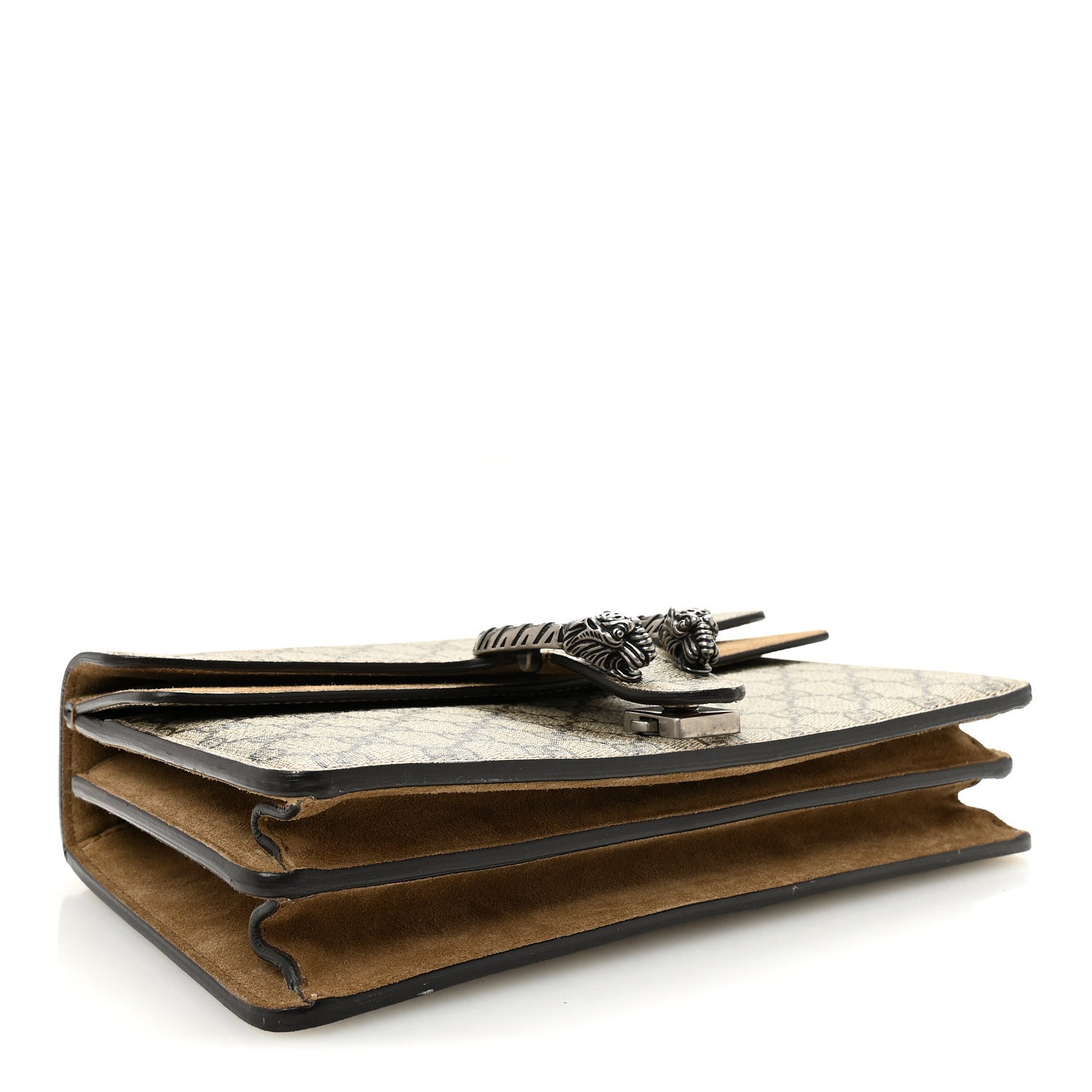 Gucci GG Supreme Monogram Small Dionysus Shoulder Bag Taupe 4 of 10