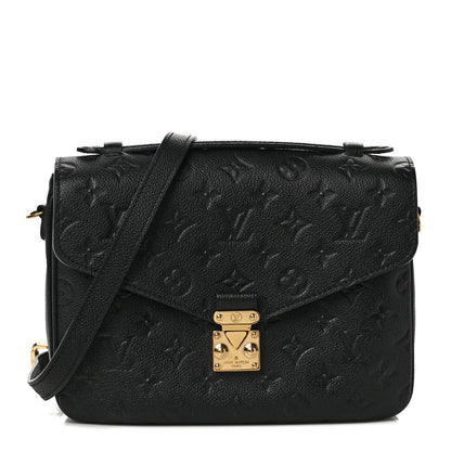 Louis Vuitton Empreinte Pochette Metis Black 1 of 8