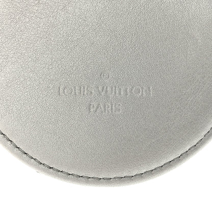 Louis Vuitton Metallic Calfskin New Wave Multi Pochette Round Coin Purse Silver 4 of 5