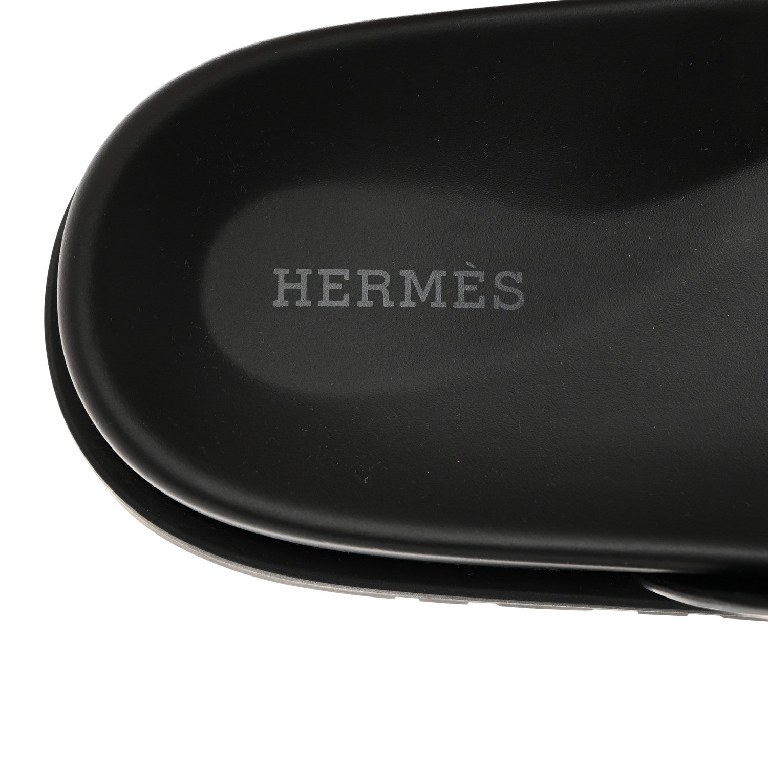Hermes Calfskin Womens Chypre Sandals 40 Black 6 of 9