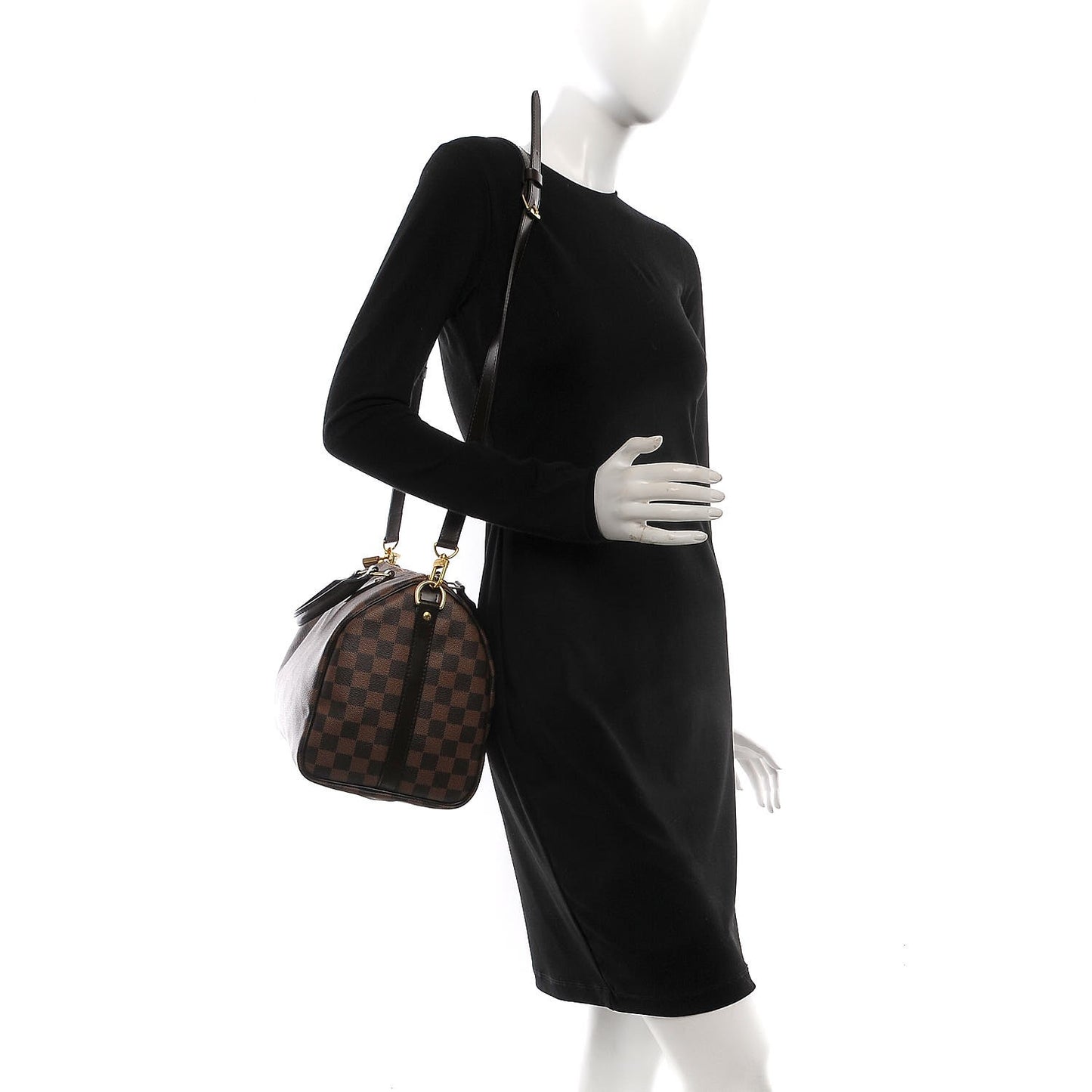 Damier Ebene Speedy Bandouliere 30