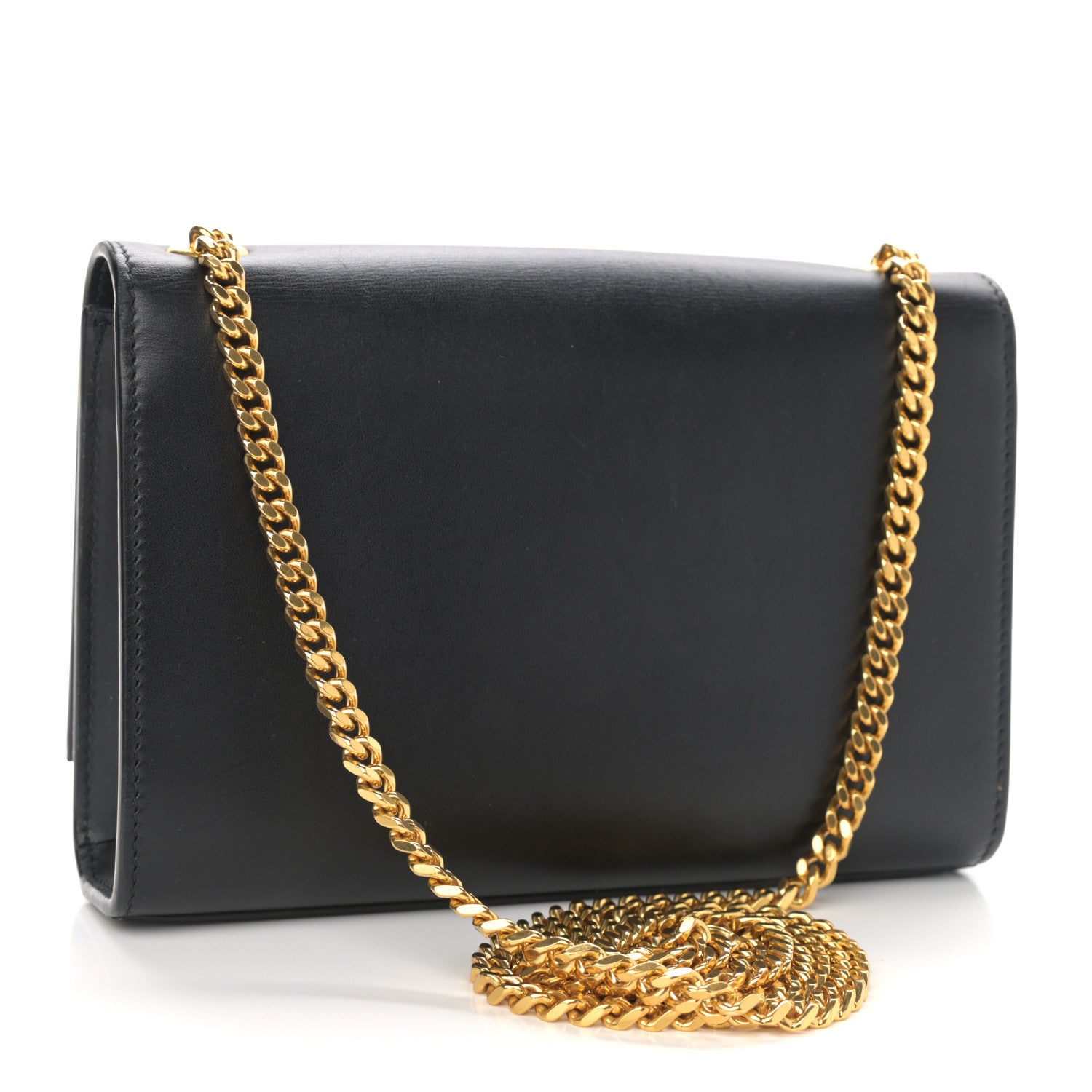 Saint Laurent Calfskin Small Classic Monogram Kate Tassel Satchel Black 2 of 10