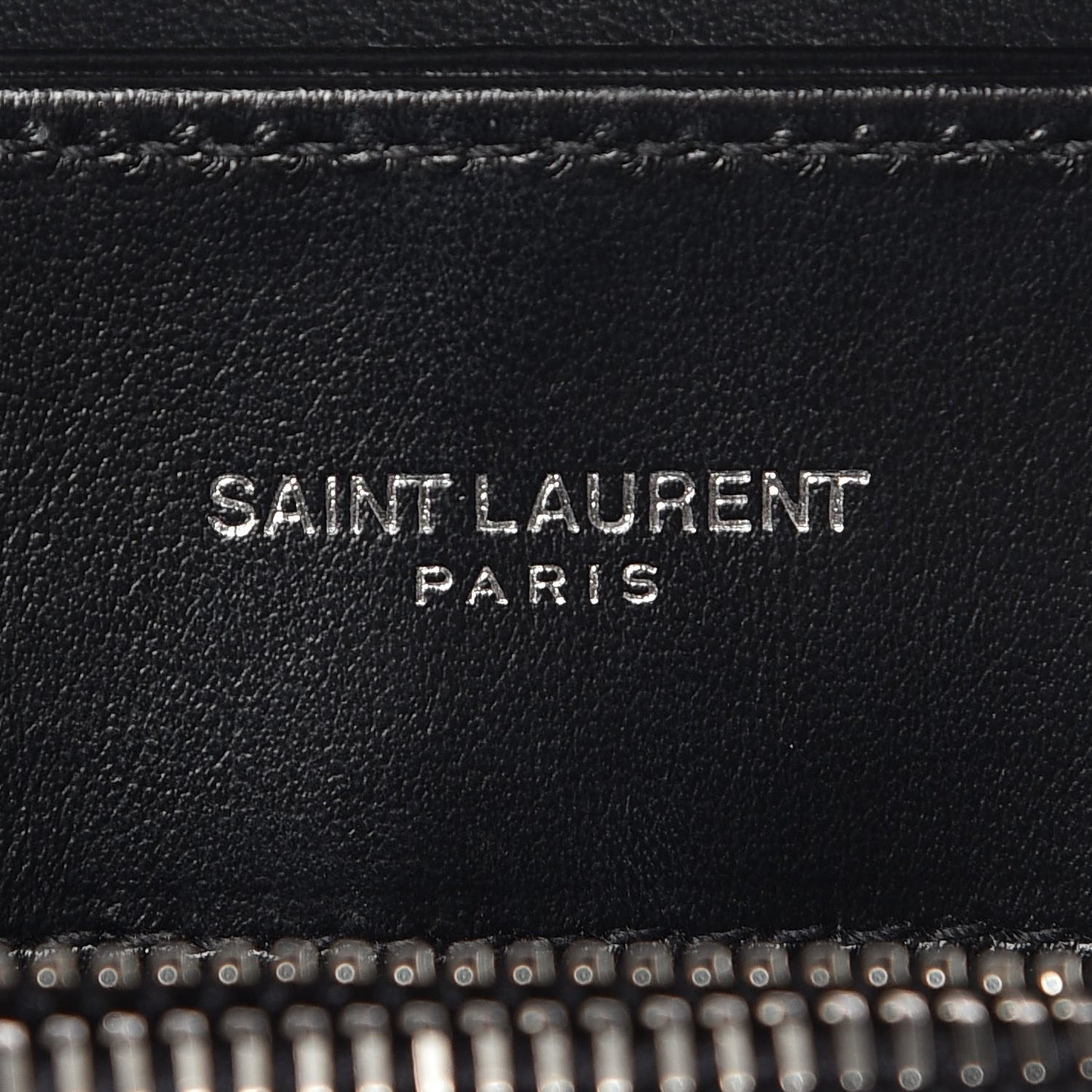Calfskin Y Quilted Monogram Small Loulou Chain Satchel Black