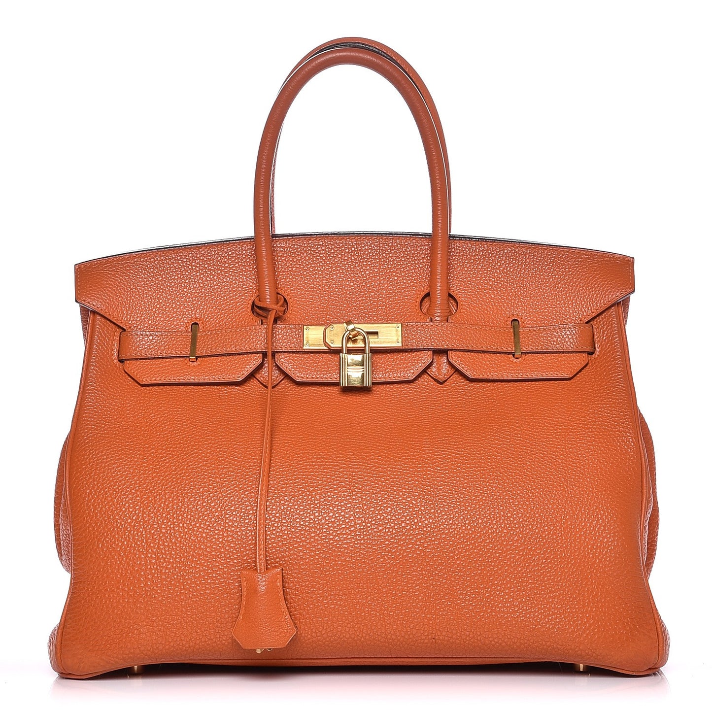 Togo Birkin 35 Orange